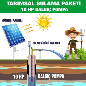 Resim 10HP Tarımsal Sulama Sistemi 