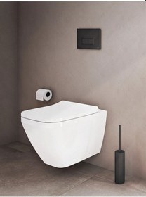 Resim Integra Square Rim-ex Asma 7082l003-0090,VitrA Integra Square Klozet Kapağı 191-003-009 