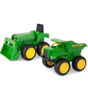 Resim John Deere Kamyon ve Traktör 2’li Kum Havuzu Seti 35874 