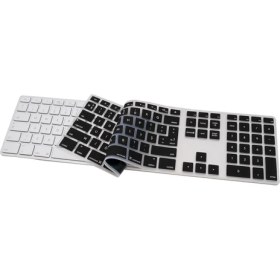 Resim McStorey Apple Magic Keyboard-1 ile Uyumlu Klavye Koruyucu F-Türkçe Numerik DaktiloTip Baskı 