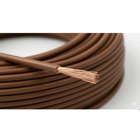 Resim 2,5mm² Nyaf Kablo Kahverengi 10 Metre 14awg/14ga 