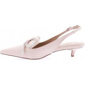 Resim Dgn 4210 Kadin Silver Taşli Sivri Burun Topuklu Bot 4210-1710-R13732 Bej 