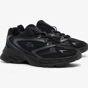 Resim Lacoste L003 Neo Shot Çocuk Siyah Spor Ayakkabı 