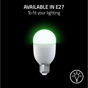 Resim Aether Akıllı Ampul - Akıllı Evler Için LED Ampul (E27 Olarak Mevcuttur, Rgb ile Güçlendirilir, Matt 