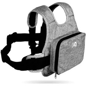 Resim Çocuk Elektrikli Motosiklet Emniyet Kemeri Bisiklet Kayışı Motosiklet Koruma Gray 