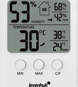 Resim Levenhuk Wezzer BASE L30 Beyaz Termo Higrometre 