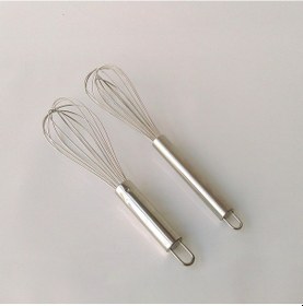 Resim Paslanmaz Çırpıcı İkili Set -İnce Tel-Farklı Boy 