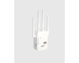 Resim Marsilyan 300MBPS Wifi Menzil Genişletici 4 Antenli Wpa3 Güvenlikli Priz Tipi Repeater 