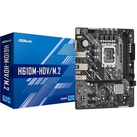 Resim Asrock H610M-HDV/M.2 3200 MHz DDR4 Soket 1700 mATX Anakart 