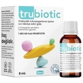 Resim Trubiotic Probiyotik 8 ml 