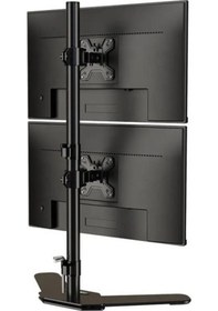 Resim Ergoflex EF73 Steel Design 2-8 kg Çift Ekran Asansörlü 13"-27" Desktop Monitör Standı 