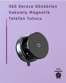 Resim Çift Taraflı Vakum Emme Özellikli 4.7+ İnç Telefon Tutucu - Güvenli Sabitleme Diğer 