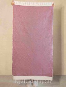 Resim Sare Peştamal Pembe - Pembe 