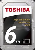 Resim 6TB N300 7200RPM 3.5" 128MB Cache Sata 3 NAS Disk HDWG460UZSVA Harddisk Toshiba