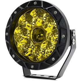 Resim Yifomall 140w Led Çalışma Lambası - 6000k Beyaz Işık, Ip68 Su Geçirmez, 5 İnç, Araçlar İçin Siyah 