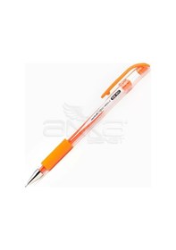 Resim Uni Signo Needle İğne Uçlu Jel Kalem 0.38mm Turuncu 
