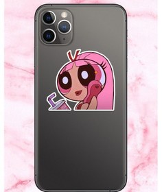 Resim Pretty Sticker Seti Laptop Ajanda Pc Tablet Telefon Defter Etiket Bullet Journal Diğer 