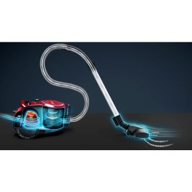 Resim Siemens VSX41A300 iQ500 Toz Torbasız Süpürge Kırmızı 