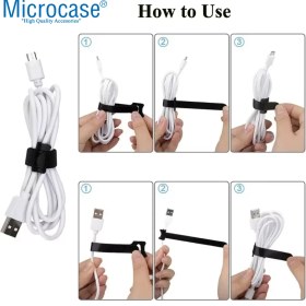 Resim Microcase Cırt Cırt Kablo ve Malzeme Düzenleyici 13MM x 220MM - AL5267 