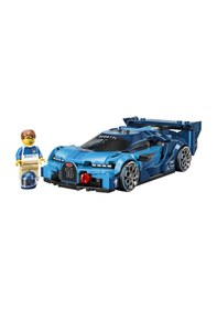 Resim LEGO® Speed Champions Bugatti Vision GT Hiper Spor Araba 77253 - 9 Yaş ve Üzeri Çocuklar için Oyuncak Yapım Seti (284 P) 