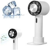 Resim Taşınabilir El Tipi Vantilatör, Açık Hava Soğutucu, R Beyaz, 