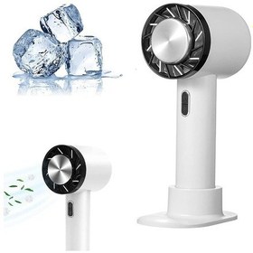 Resim Taşınabilir El Tipi Vantilatör, Açık Hava Soğutucu, R Beyaz, 