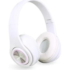 Resim Acl Abk03 Kablosuz Rgb LED Bluetooth Kulaklık Beyaz 