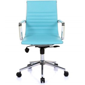 Resim Aykanoffice Aykan Ofis Riva Mavi Çalışma Koltuğu 
