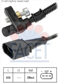 Resim Vw Ibıza 4 1.4 16V Bby 02-07 Krank Devir Sensörü 030957147S 