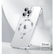 Resim M.TK Moveteck Apple iPhone 11 Uyumlu Kılıf Kamera Lens Üstü Kaplama Korumalı Manyetik Magsafe Renkli Şeffaf 