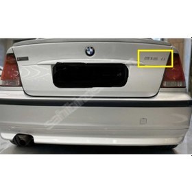 Resim Bmw 316 Ti Bagaj Yazısı İthal Ürün A++ Kalite 