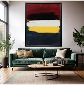 Resim Soyut Temalı Ahşap Çerçeveli MDF Tablo Modern Sade Şık Salon Tablosu Ev Duvar Tablosu Ev Hediyesi 