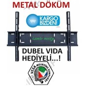 Resim Onvo 58 İnch İnç 140 145 Cm Ekran Lcd Led Tv Duvar Askı Aparatı 