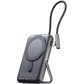 Resim Mc-1811 10.000 Mah Manyetik Kablosuz Şarj Cihazı Dahili Type-c Ka 
