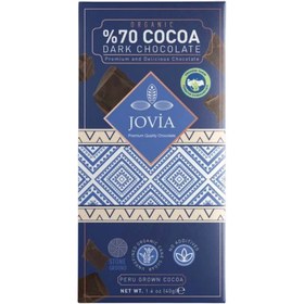 Resim JOVİA Organik %70 Bitter Çikolata 40g 