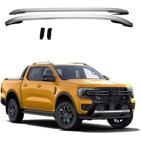 Resim Ford Ranger T9 2023 Ve Sonrası Oem Tavan Çıtası Gri İthal 