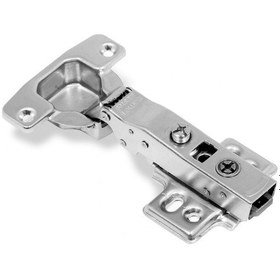 Resim Samet Master Frenli Düz Menteşe Dolap Kapak Menteşesi Pistonlu 