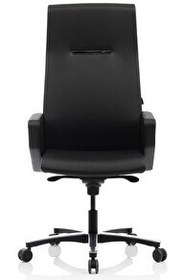 Resim Bürosit Throne 9 Alüminyum Siyah Yönetici Koltuğu 