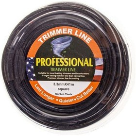 Resim Misina Pro 3.3mm 41m Siyah 4 Köşe 