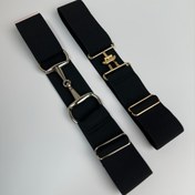 Resim 2 adet Binicilik Kemer Ayarlanabilir Elastik Bantlı Binicilik Spor Kemer 