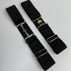 Resim 2 adet Binicilik Kemer Ayarlanabilir Elastik Bantlı Binicilik Spor Kemer 