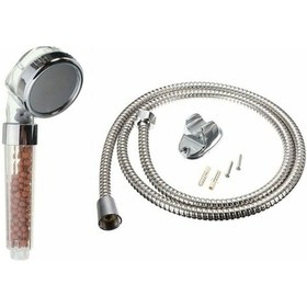 Resim Boncuklu Duş Seti Takım Terapi Relax Spa Kalsiyum Filtreli Başlık Diğer 