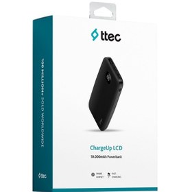 Resim Ttec Chargeup Lcd 10.000 Mah 15w Powerbank 2bb207s - Siyah Siyah 