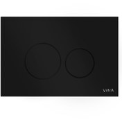 Resim VitrA Origin 740-1601 Kumanda Paneli, Siyah 