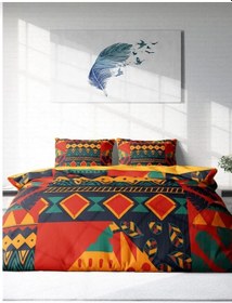 Resim Burnıng 3d Tek Kişilik 3 Parça Antibakteriyel Nevresim Takımı 