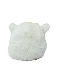 Resim Sevimli Sesli Mini Kuzu Peluş Beyaz 10 Cm - Uyku Ve Oyun Arkadaşı Peluş Oyuncak Beyaz 