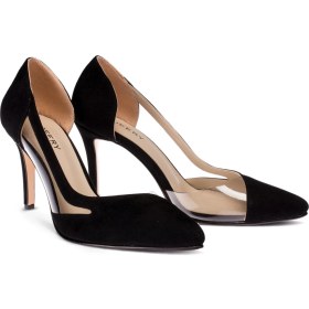 Resim Deery Siyah Süet Kadın Stiletto 