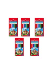 Resim Faber-castell Karton Kutu Boya Kalemi 12 Renk Tam Boy 5 Adet Nocolor-5b7d42a2 