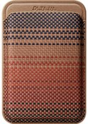 Resim Pitaka Magnetic Woven Serisi Aramid Fiber Magnetik Kartlık Kahverengi 
