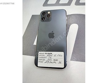 Resim Apple iPhone 12 Pro İkinci El TR | 256 GB | Gri 